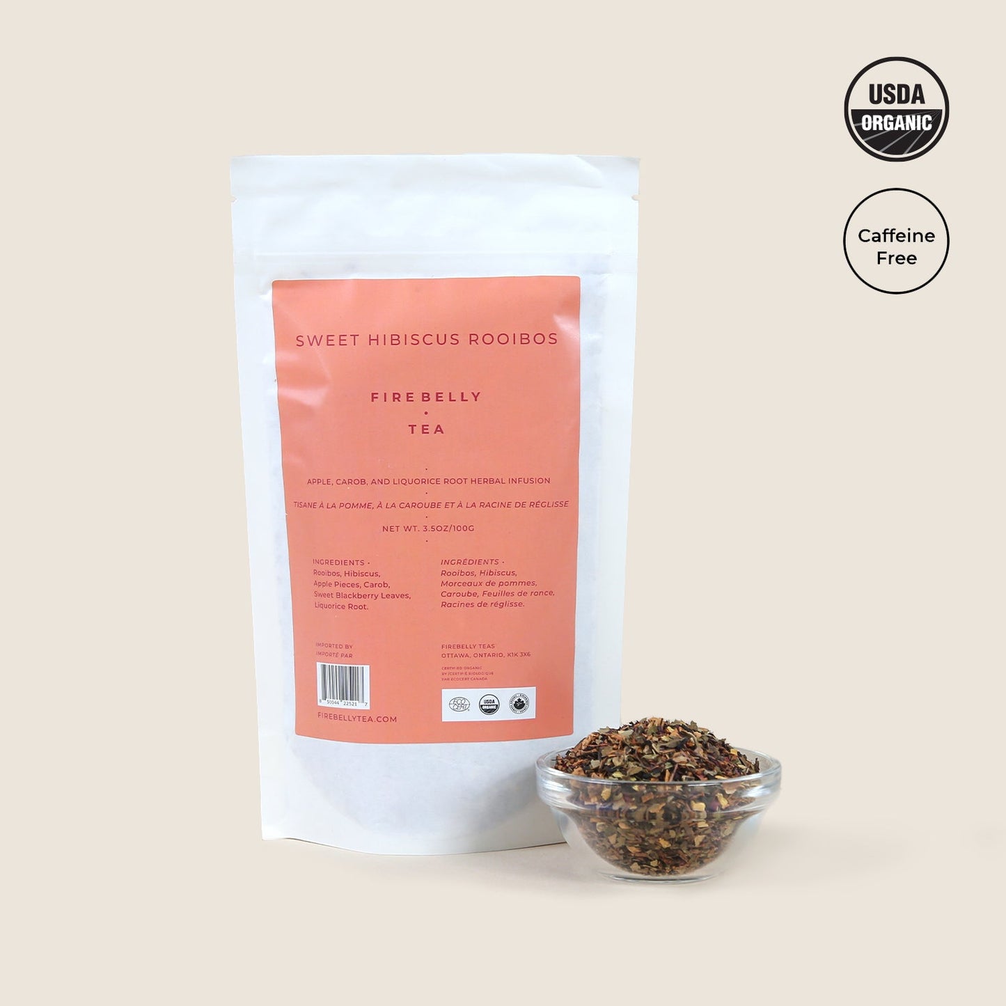 Sweet Hibiscus Rooibos - Firebelly Tea