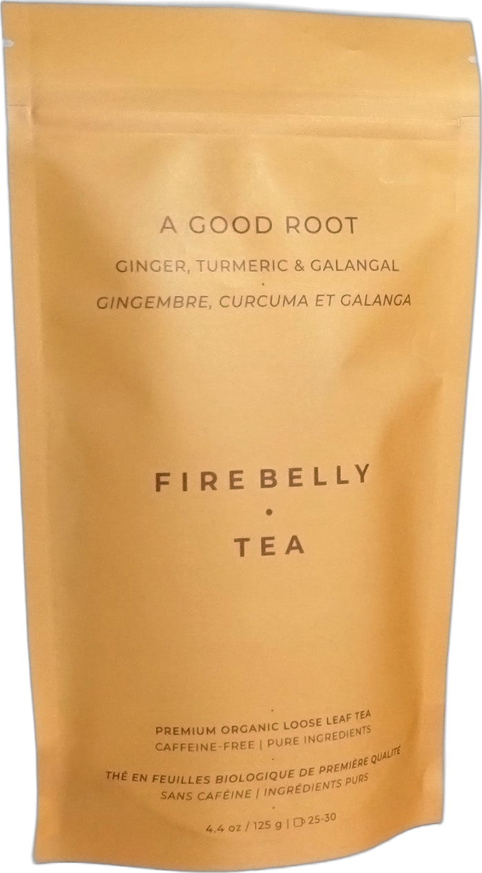 A Good Root whole leaf tea pouch