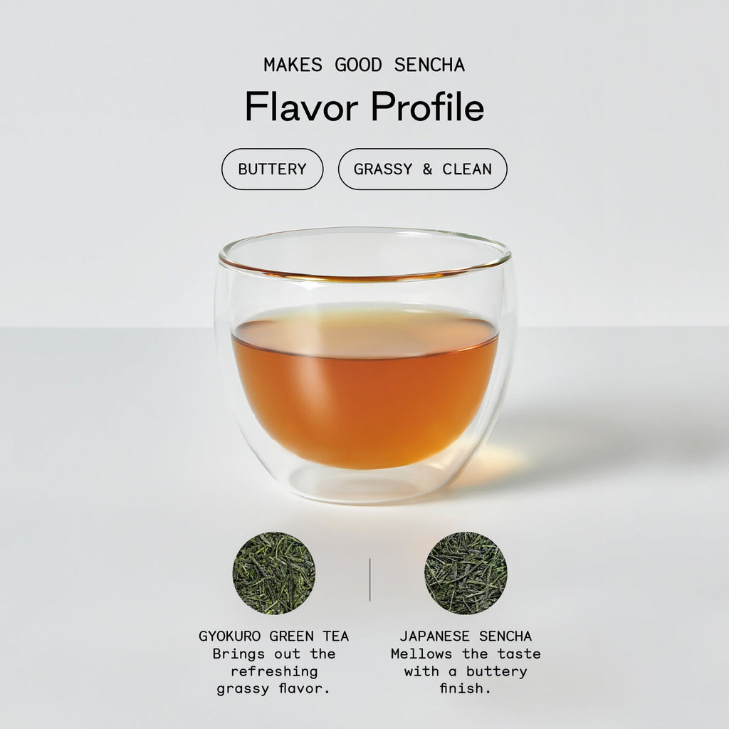 Makes Good Sencha - Firebelly Tea